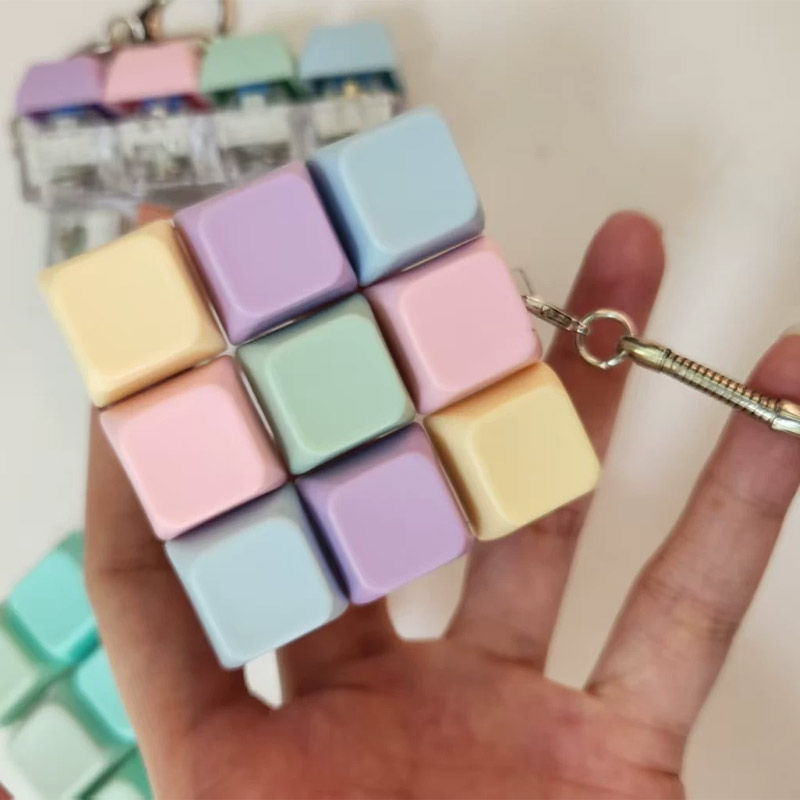 Gaming Keyboard Test - 2026 Macaron Color Mechanical Keyboard Tester