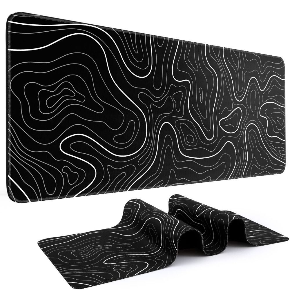 Gaming Keyboard Nearby - Large Gaming Mouse Pad Anti-Slip Wear-Resistant