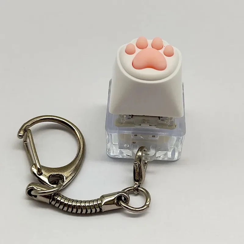 Cute Cat Claw Key Chain Finger - Gaming Keyboard Test 评论和价格