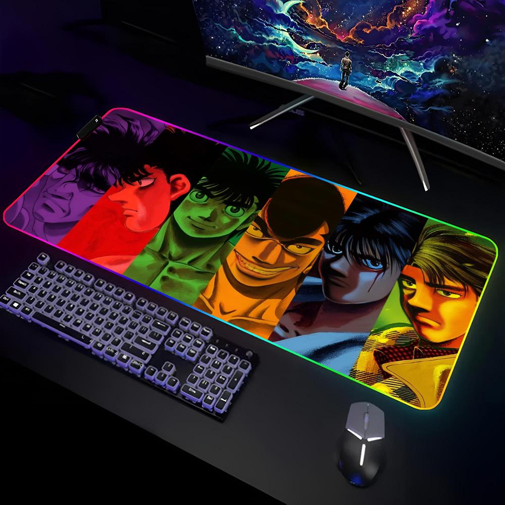 1pc H-Hajime No Ippo Mouse Pad - Gaming Keyboard No Rgb 评论和价格