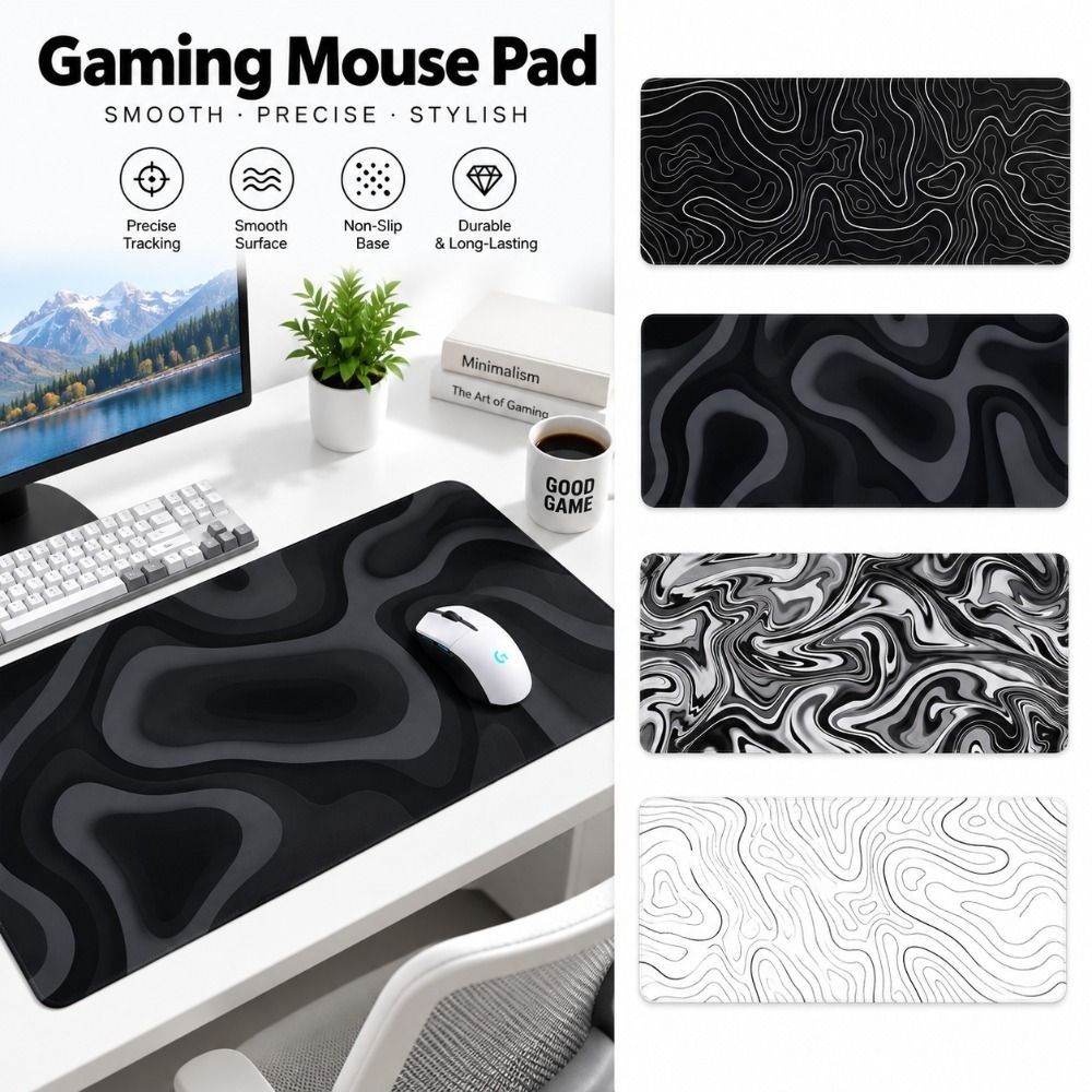 Large Gaming Mouse Pad Anti-Sl - Gaming Keyboard Nearby 评论和价格