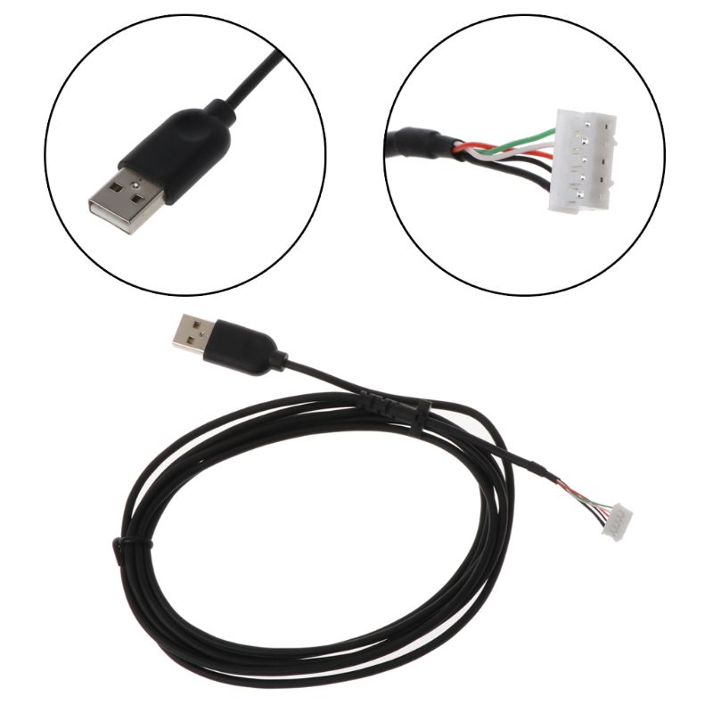 USB Mouse Cable Cord PVC Mice  - Gaming Keyboard Nearby 评论和价格