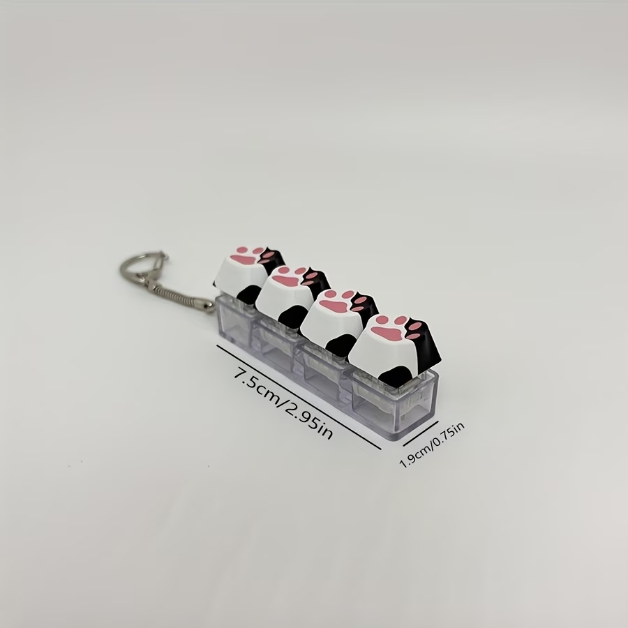 Cat Paw Button Stress Relief T - Gaming Keyboard Test 评论和价格