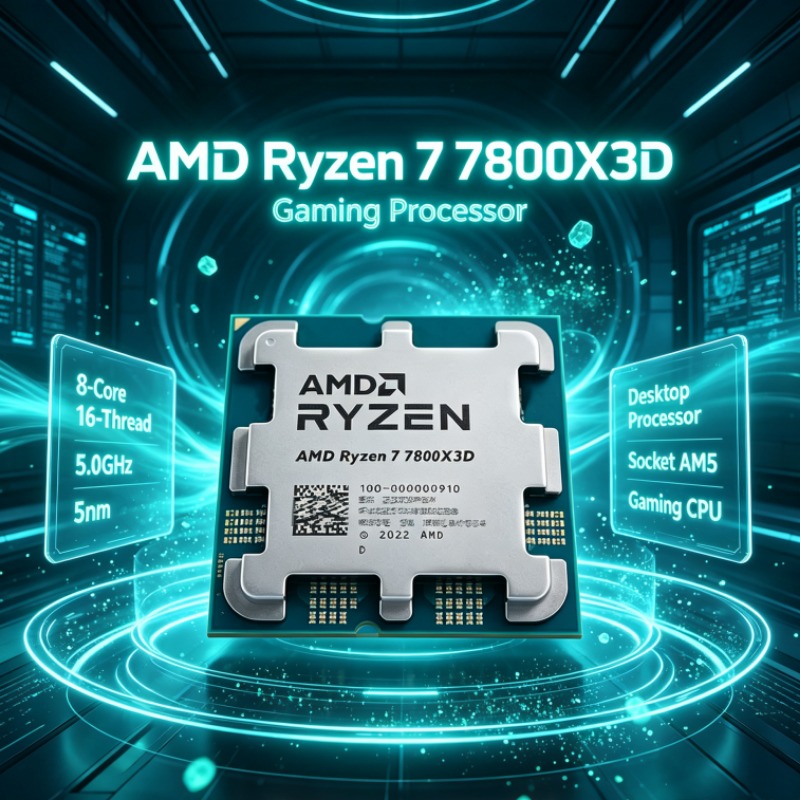 Ryzen 7 7800X3D AMD Desktop CP - Amd Cpu Ryzen 7 评论和价格