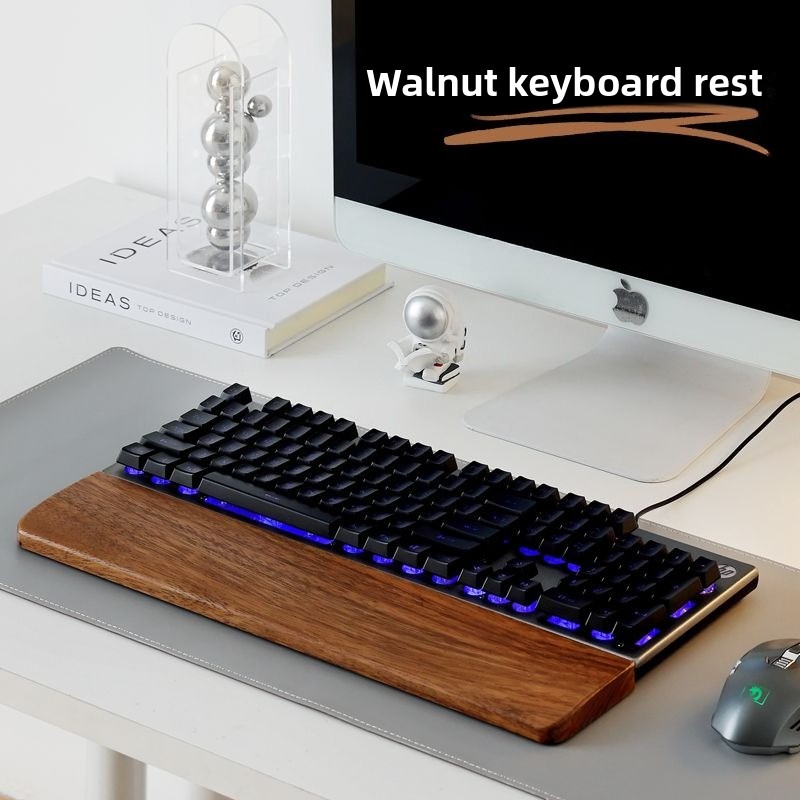 Solid Wood Keyboard Palm Rest  - Gaming Keyboard Nearby 评论和价格