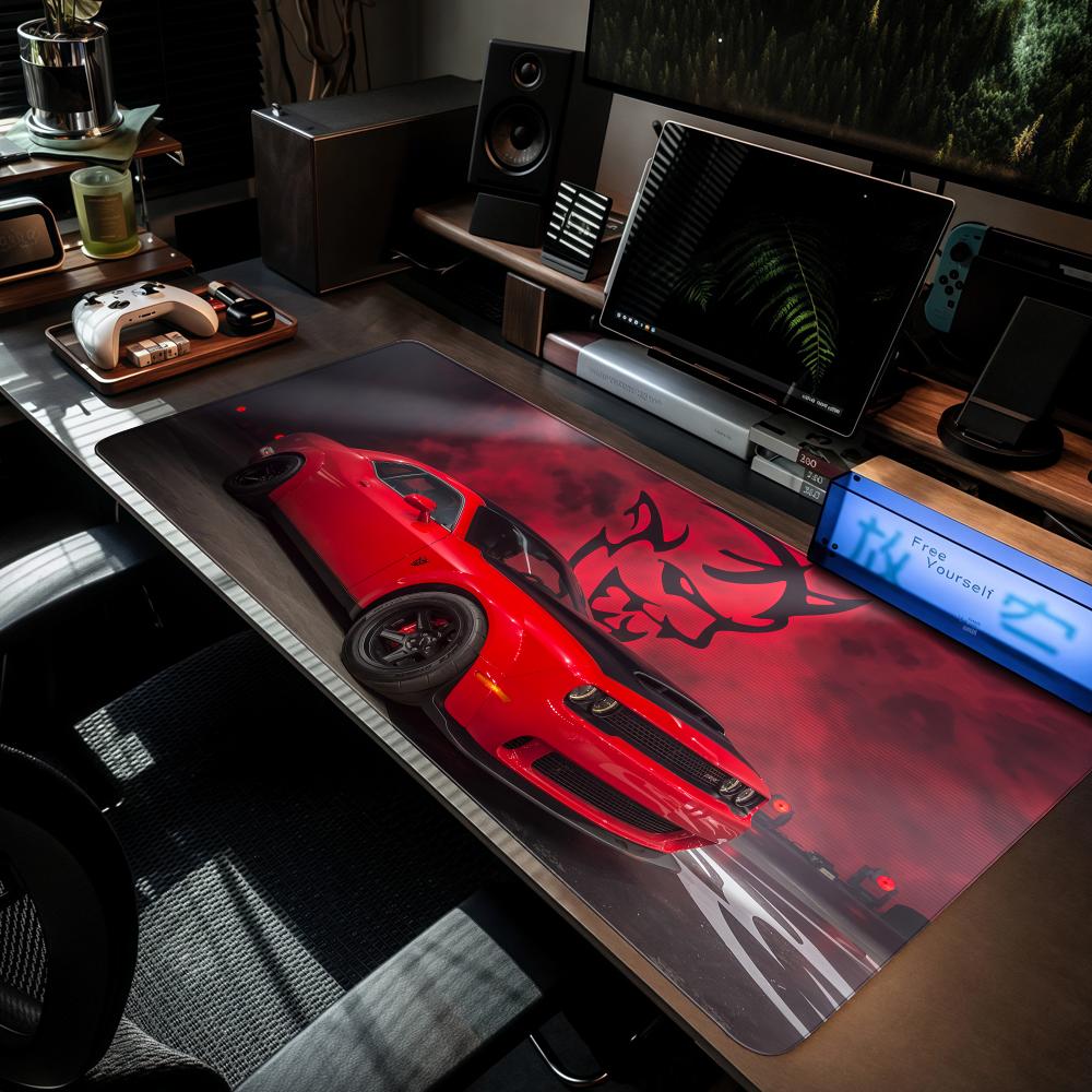 D-DodgeS Car Cool Mouse Pad XX - Gaming Keyboard High Ground 评论和价格