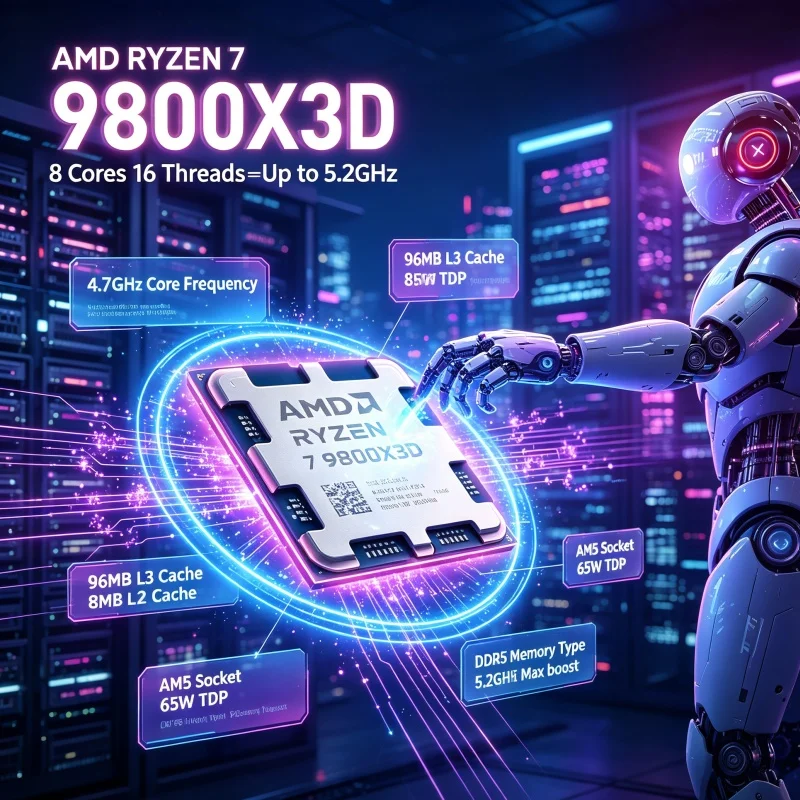 AMD Ryzen 7 9800X3D Content Cr - Amd Cpu Ryzen 7 评论和价格