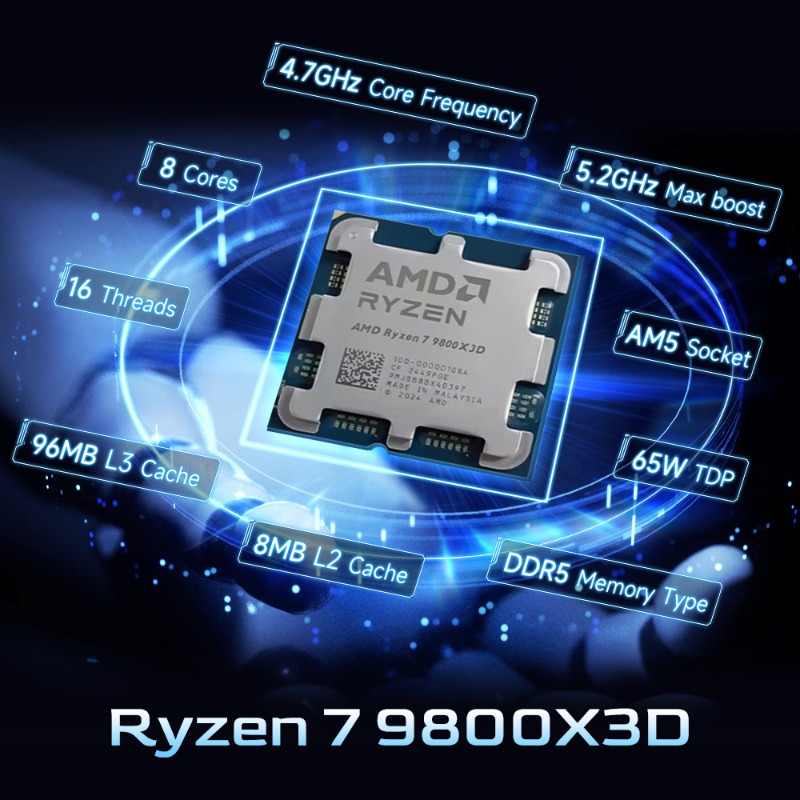 AMD Ryzen 7 9800X3D Content Cr - Amd Cpu Ryzen 7 评论和价格