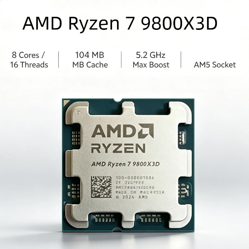 AMD Ryzen 7 9800X3D Content Cr - Amd Cpu Ryzen 7 评论和价格