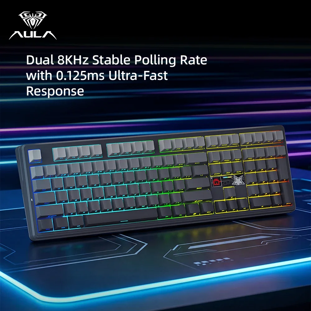 AULA F108 Pro V2 Mechanical Ke - Gaming Keyboard Hot Swappable 评论和价格