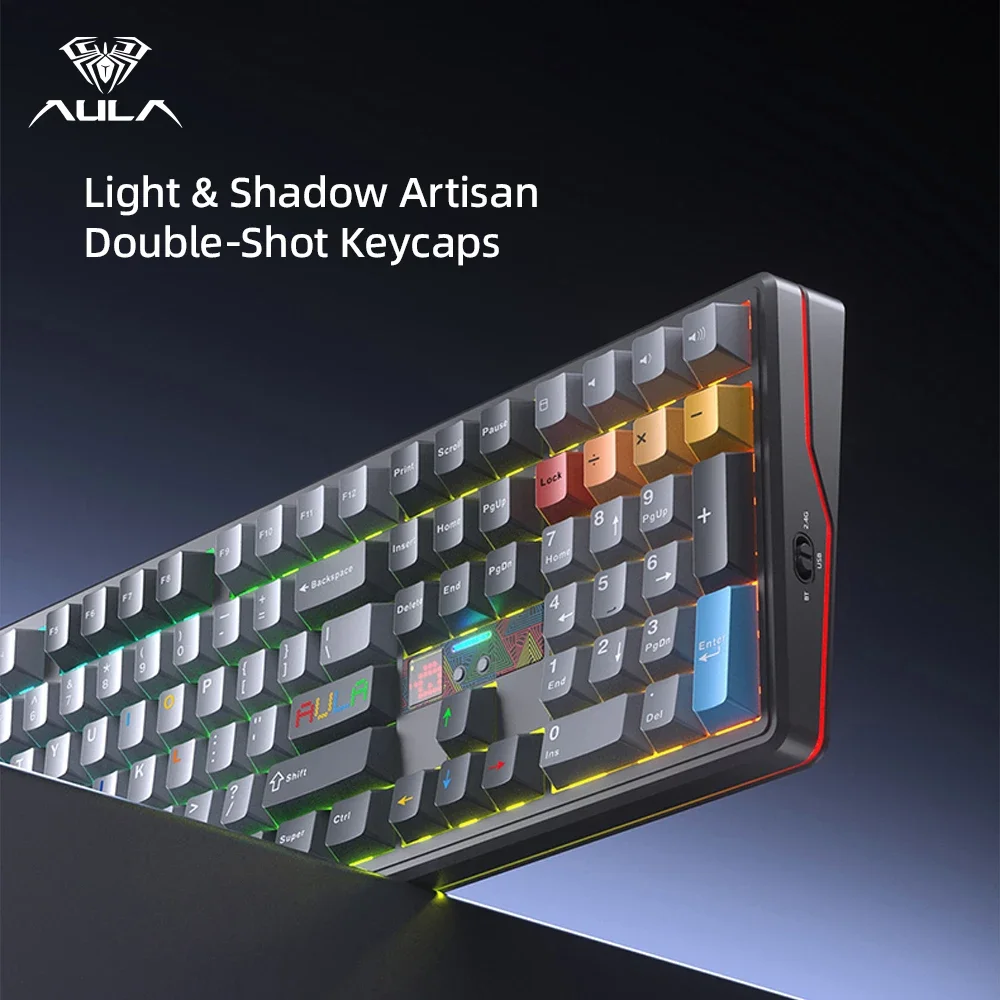 AULA F108 Pro V2 Mechanical Ke - Gaming Keyboard Hot Swappable 评论和价格
